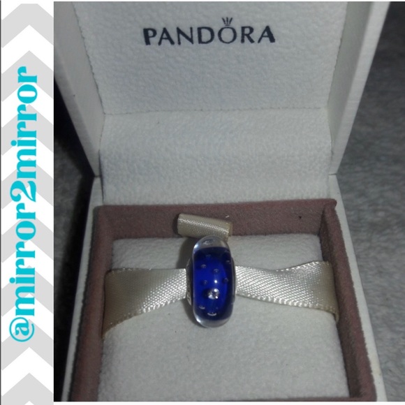 Pandora Jewelry - 💜Pandora Midnight Blue Murano charm